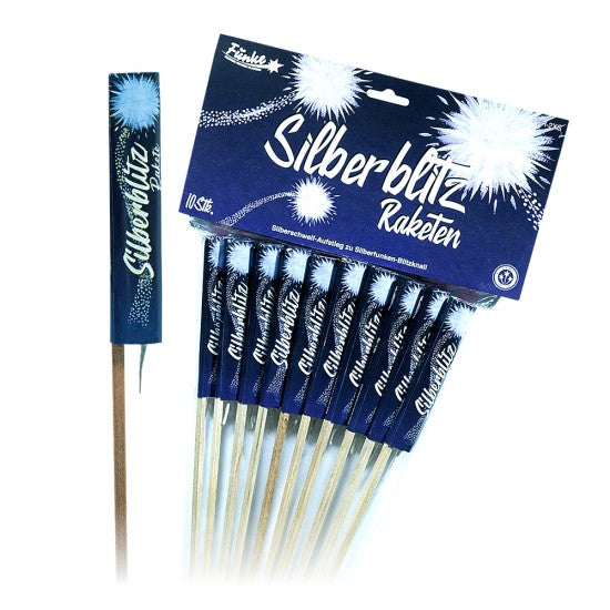 Silberblitz Raketen von Funke