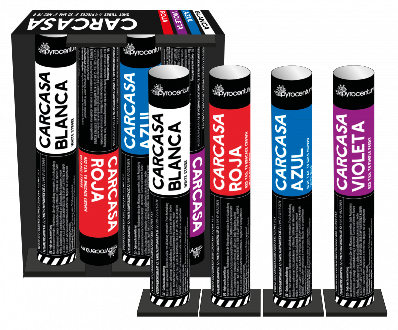 Cascada 30mm Bombenrohre von Pyrocentury