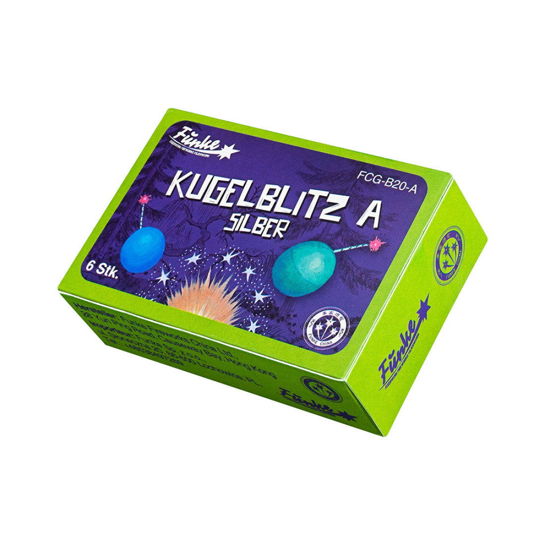 Kugelblitz Kal. A Silber von Funke
