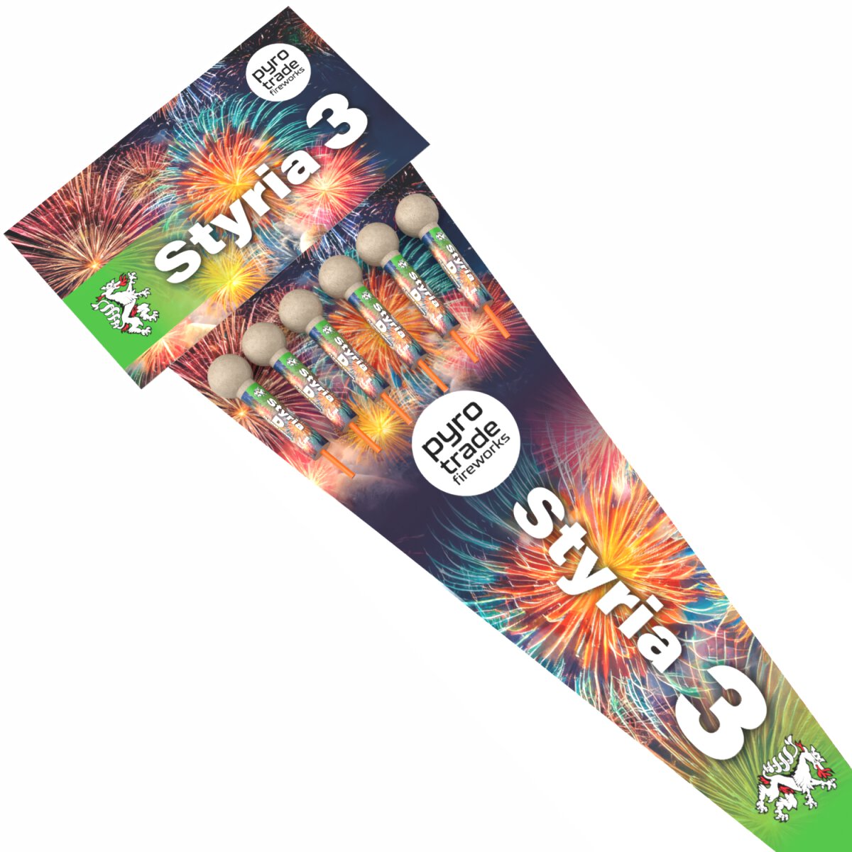 Styria 3 Raketenset von Pyrotrade