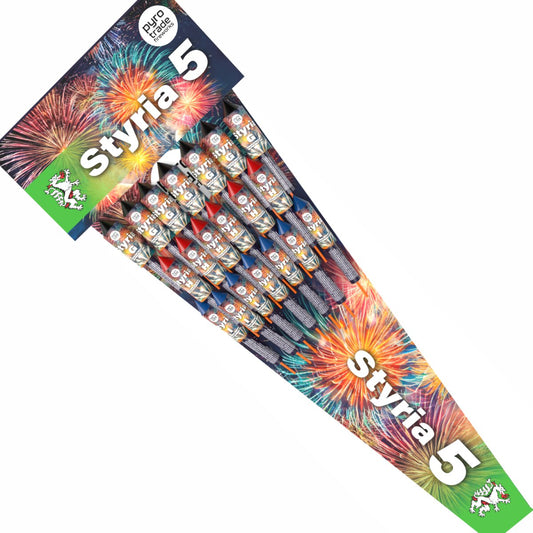 Styria 5 Raketenset von Pyrotrade
